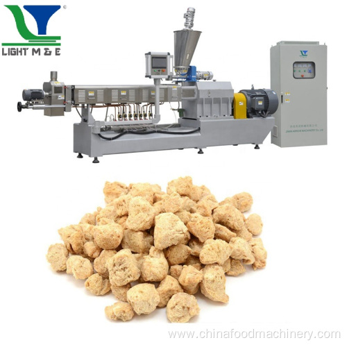 Vegetarian soya meat extruder